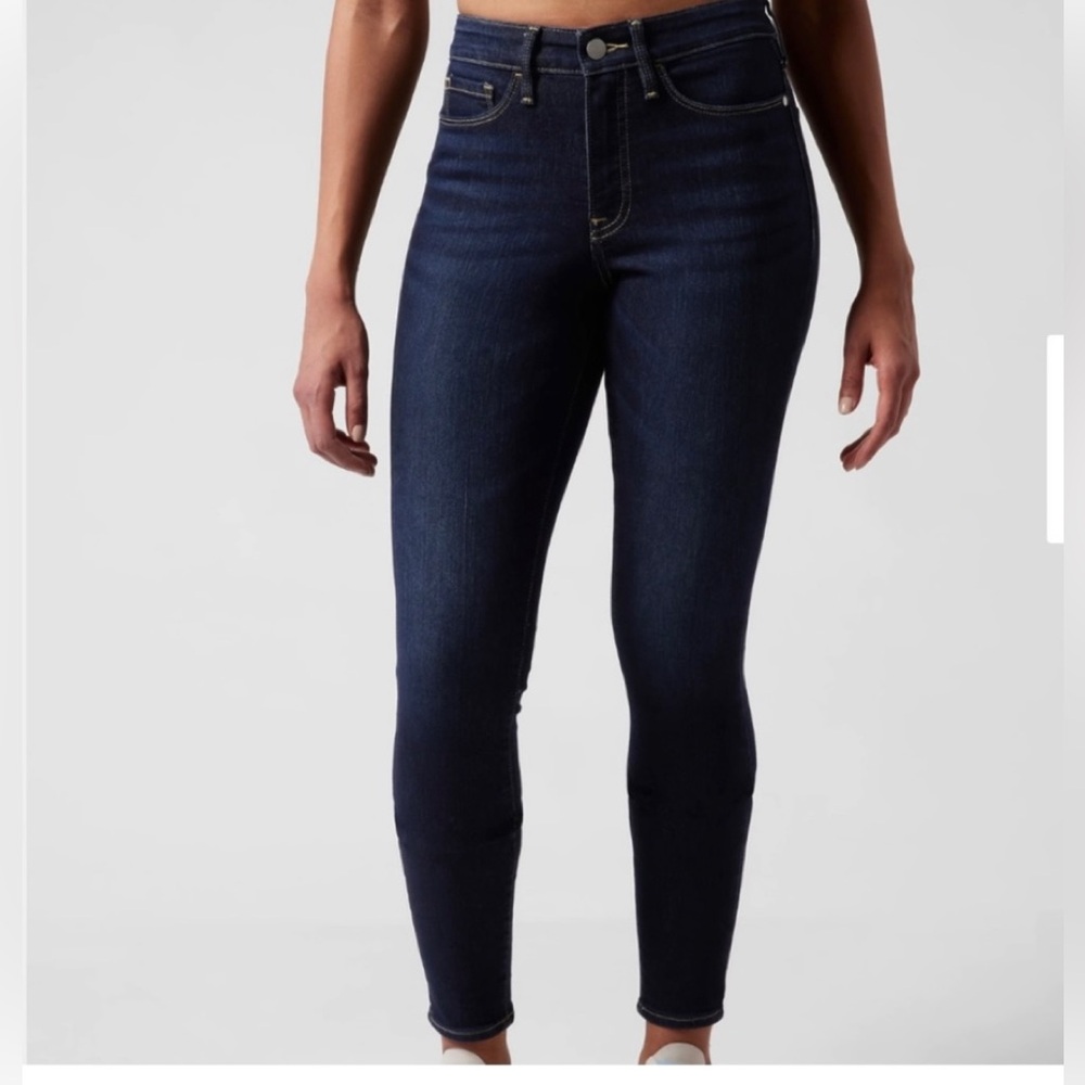 Athlete Sculptex Mid-Rise Dark Wash Skinny Ankle Jeans Size 4 / 27